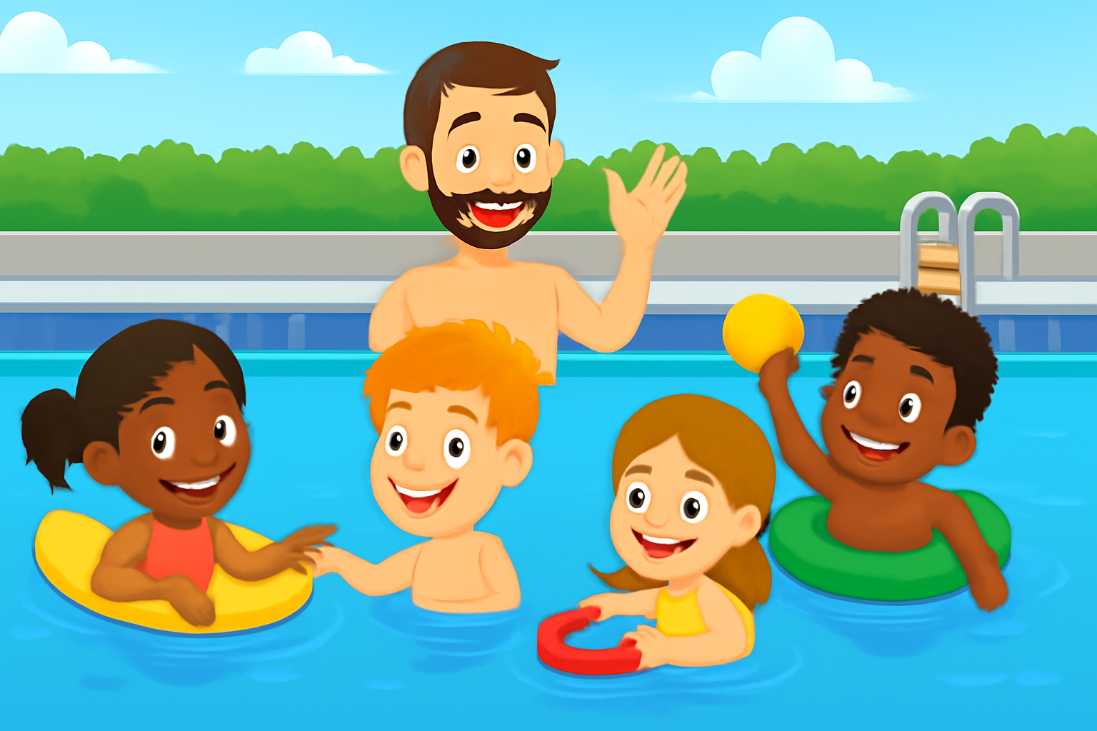 Guia de natação infantil